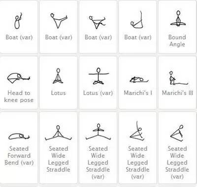 超全瑜伽小人绘画,瑜伽小人绘画技巧视频