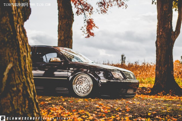 宝来时尚版改装后杠,2016款宝来经典改装