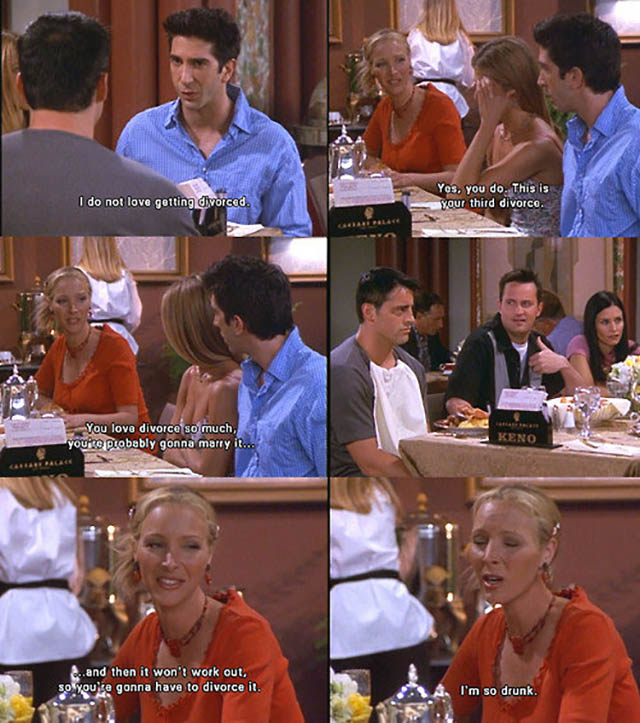 老友记chandler和菲比一起工作,老友记中菲比霸气片段