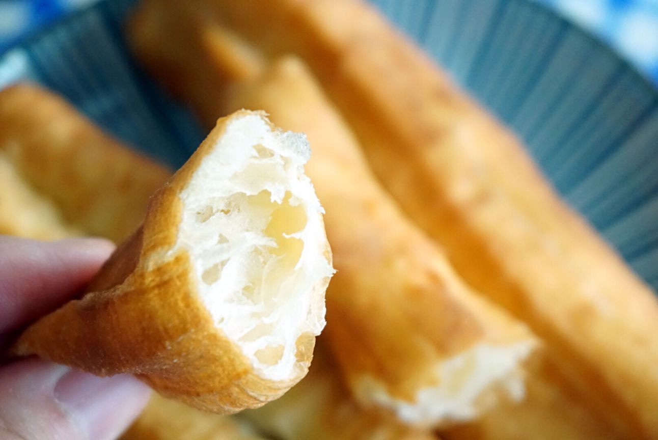 自己做的油条太硬了还可以怎么吃,自己做的油条结实