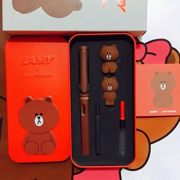 linefriends联动文具,linefriends文具开箱