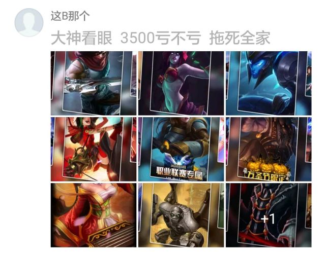 花了300元买皮肤lol,lol全皮肤号价值