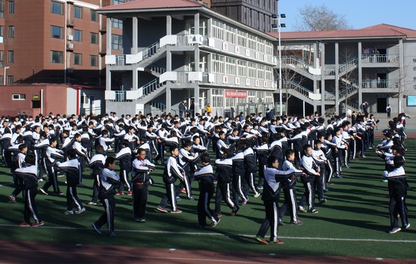 唐山开滦十中学校,青春飞扬唐山开滦十中