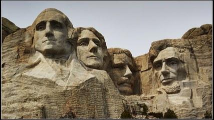 美国南达科他州地图中文版,总统山在美国什么州