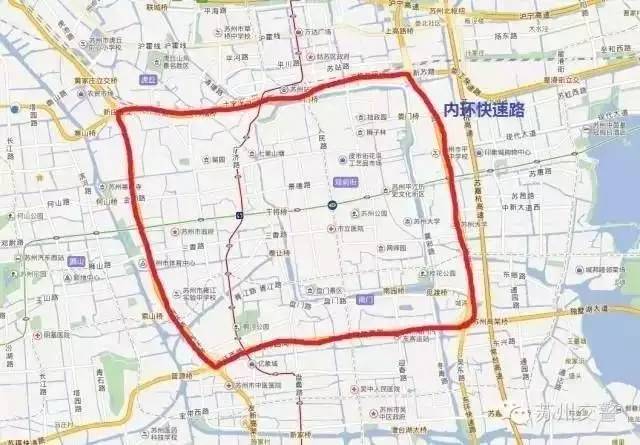 苏州几环怎么划分,苏州中环是指哪些地方