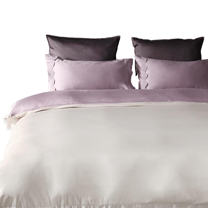 纯色四件套床上用品冬季,床上四件套100%全棉冬季款