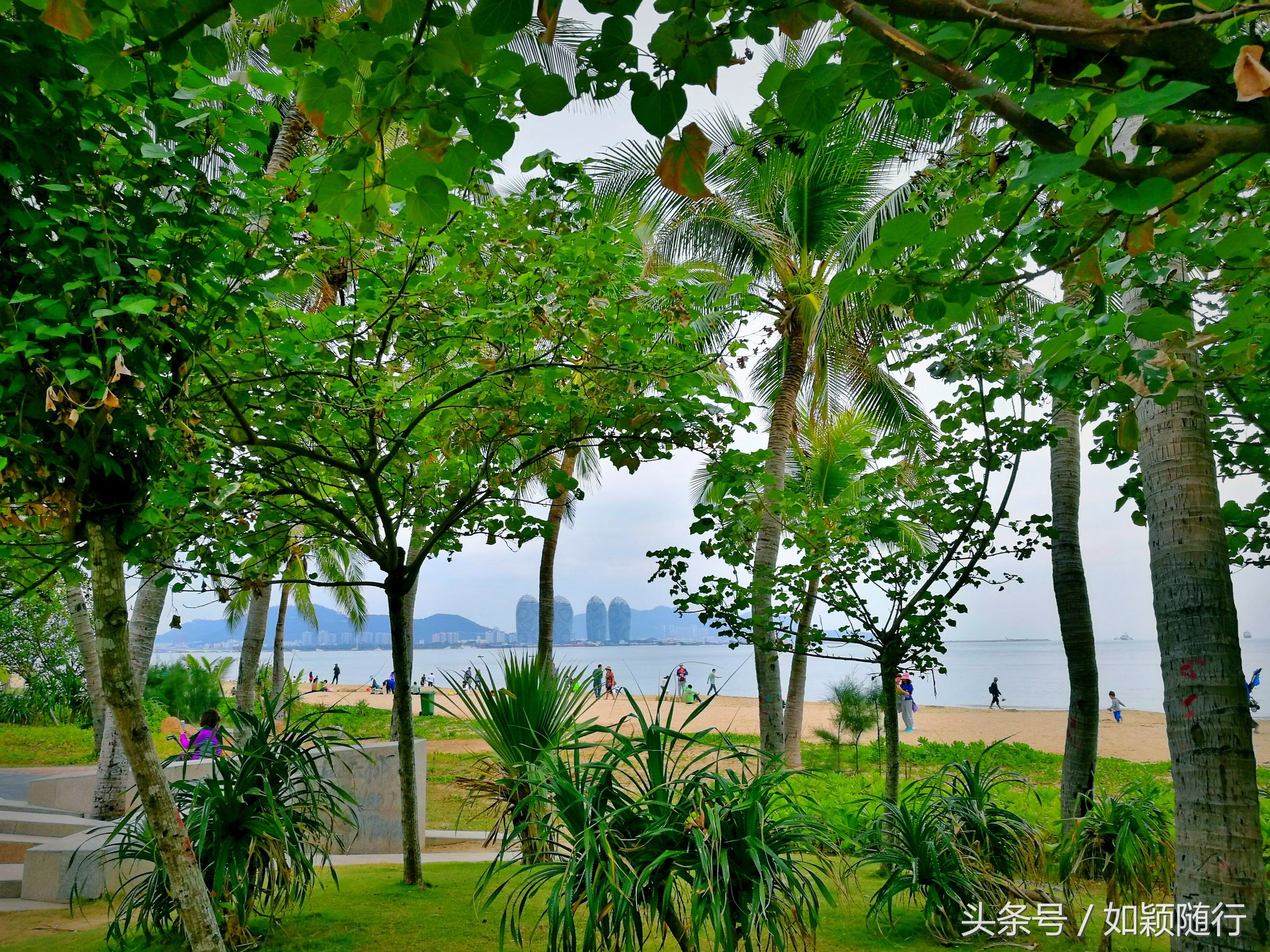 三亚湾之上一颗璀璨明珠,三亚太阳湾最美海湾