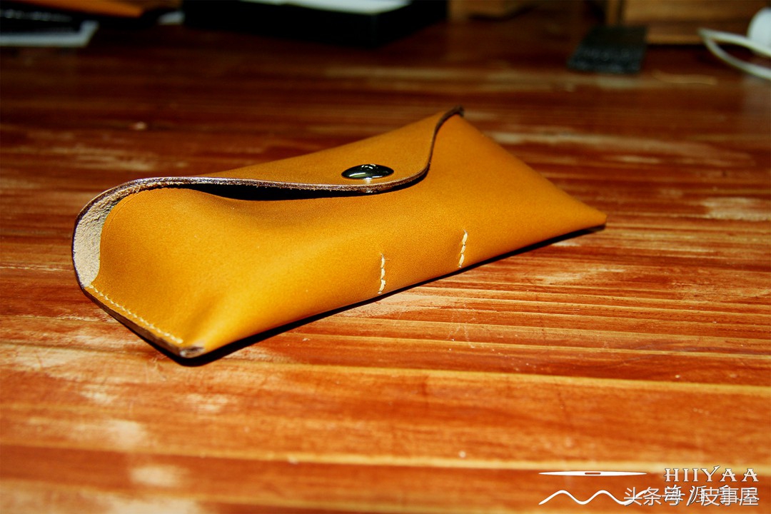 新手也可以做的眼镜皮套教程