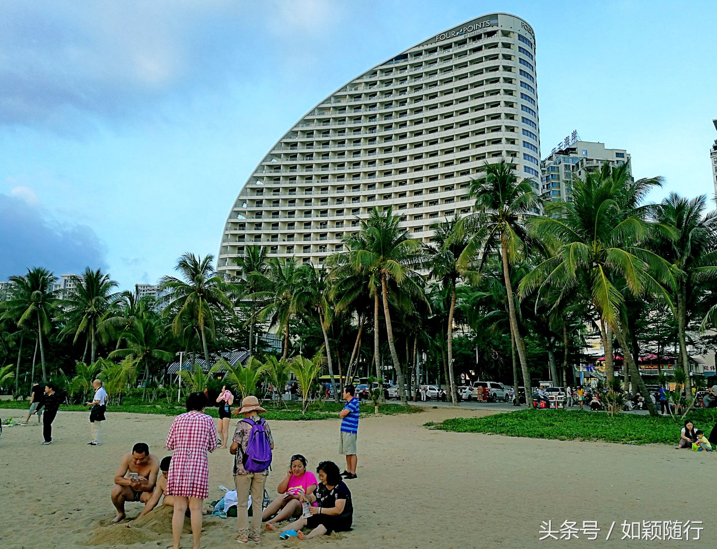 三亚湾之上一颗璀璨明珠,三亚太阳湾最美海湾