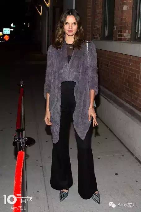 终于把“身长腿短”给破了,高腰和裤长是最好的解药!