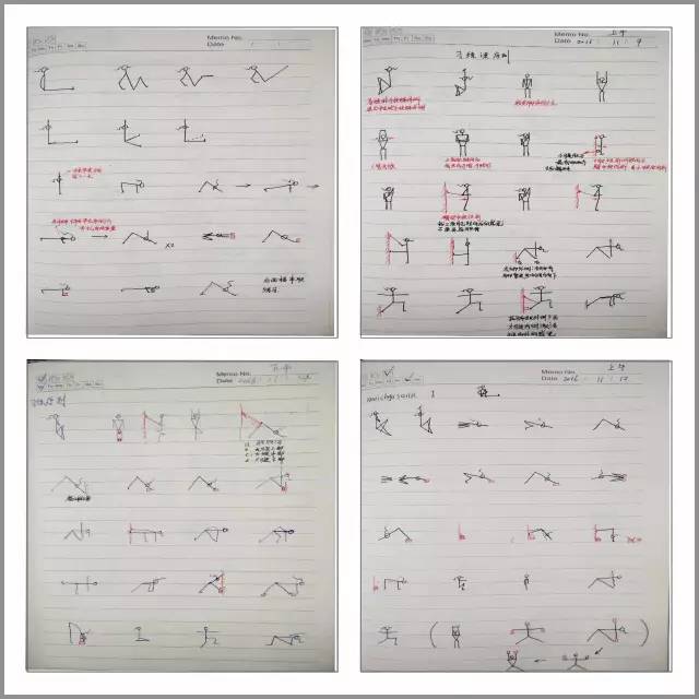 超全瑜伽小人绘画,瑜伽小人绘画技巧视频