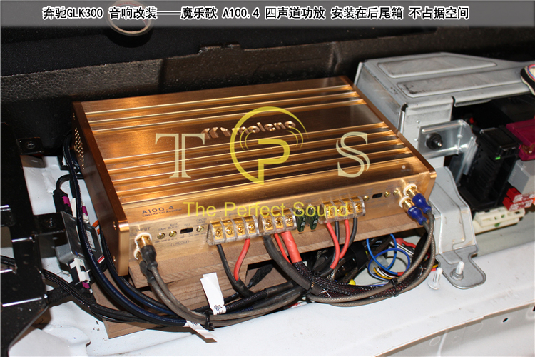 奔驰glc300音响改装方案南京,奔驰glk300原车音响功放