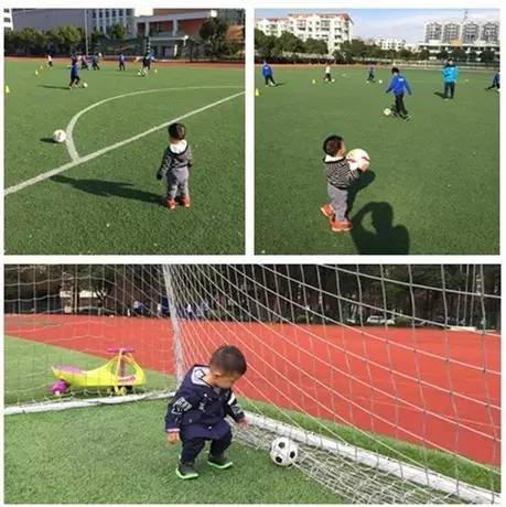 早上六点起来练球,六点起床练足球