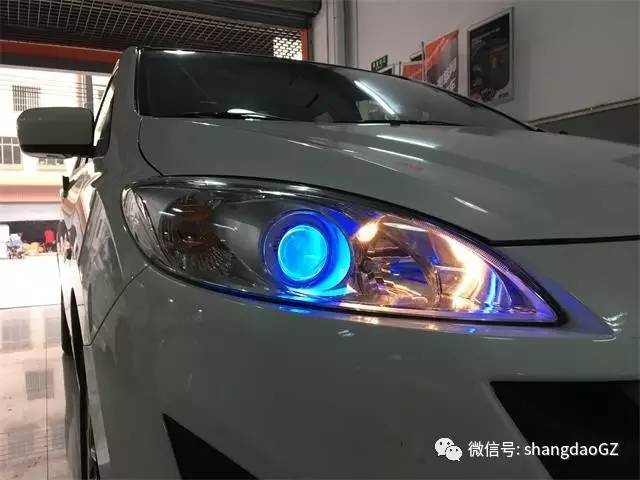 马自达6改欧司朗透镜,马自达cx5升级欧司朗