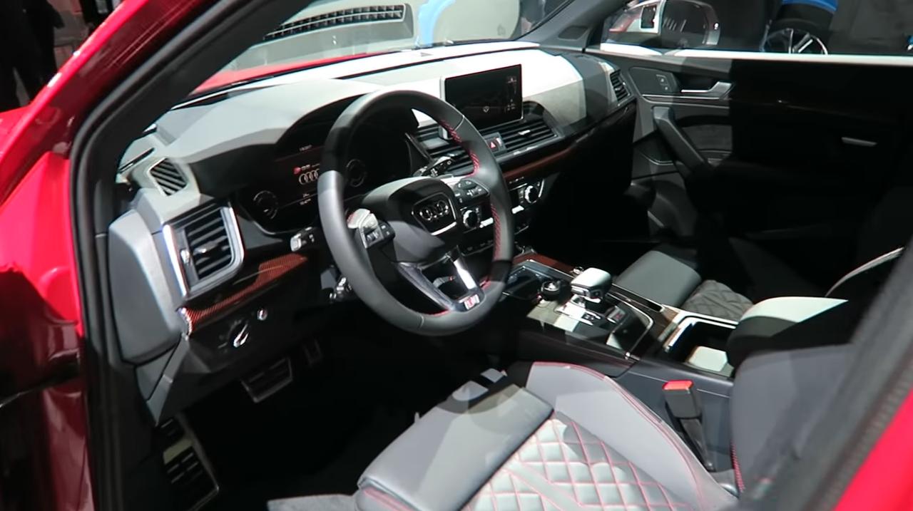 奥迪sq5车展,新款奥迪sq5国内实车首次曝光