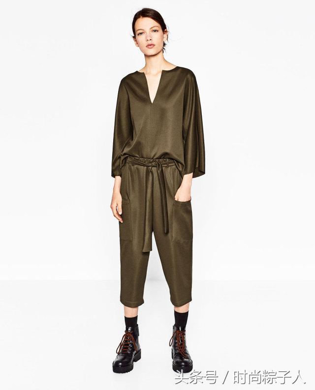 想做英姿飒爽的自己,洋气小个子时髦外套军绿色