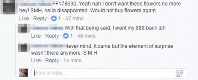 情人节过去了,你的情人还在吗?澳洲一小哥因为定的花没有送到,情人节当天被甩