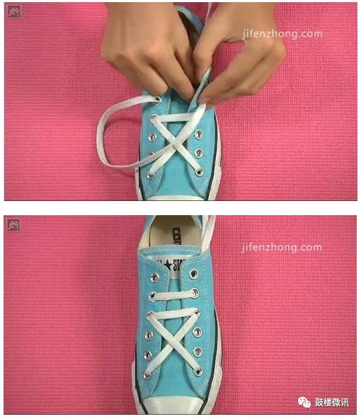 鞋带的花样系法简单又好看,鞋带的漂亮穿法