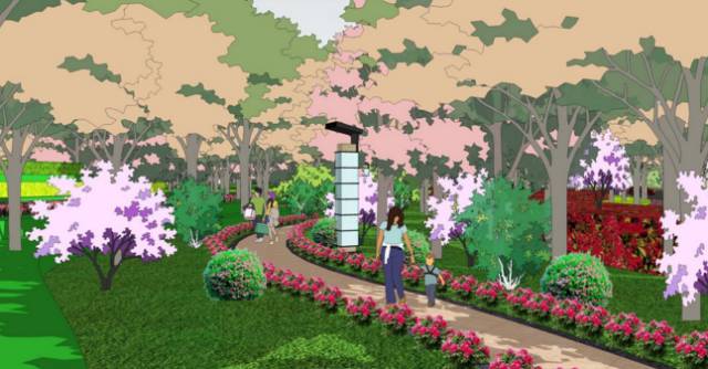 威海中兴小游园,威海新建公园视频