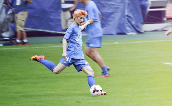 鹿晗足球基本功,鹿晗足球水平到底怎么样