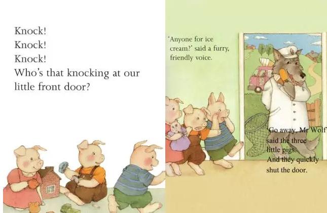 goawaymrwolf绘本结尾图片,英文绘本goawaymrwolf