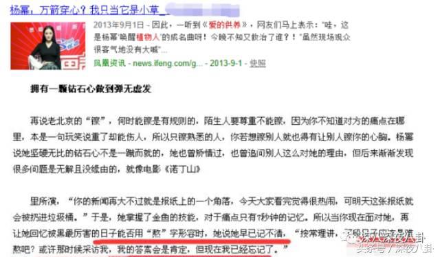 杨幂面对黑粉大气语录,杨幂自黑代表什么