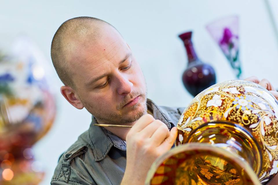 精美玻璃艺术品,精美水晶玻璃瓶