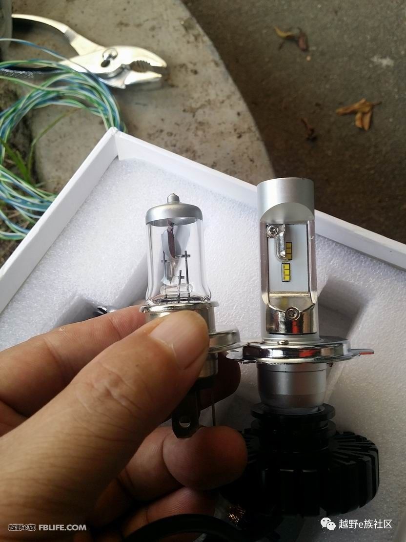 猎豹led大灯,猎豹led透镜改装