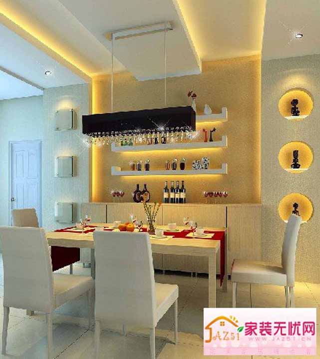 100个餐厅柜效果图,40平方餐厅包厢效果图