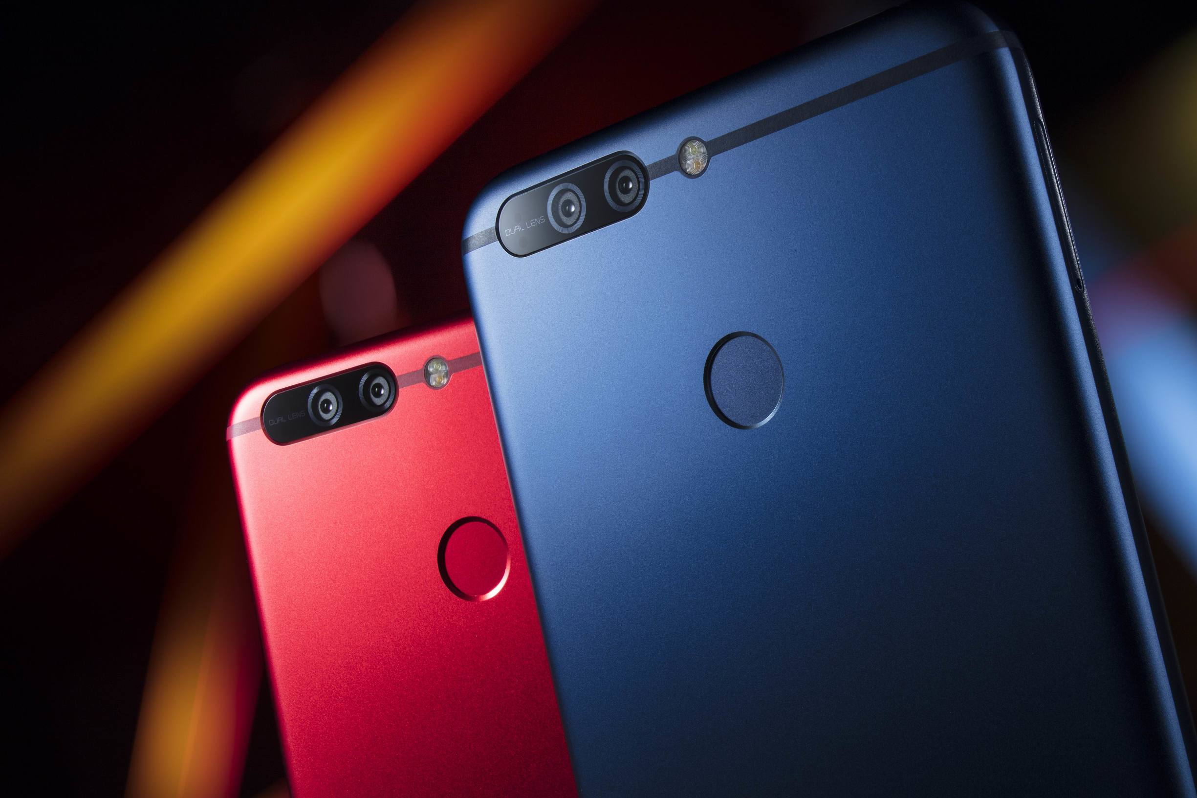 荣耀v9红色的好看吗,荣耀v9实拍蓝色金色