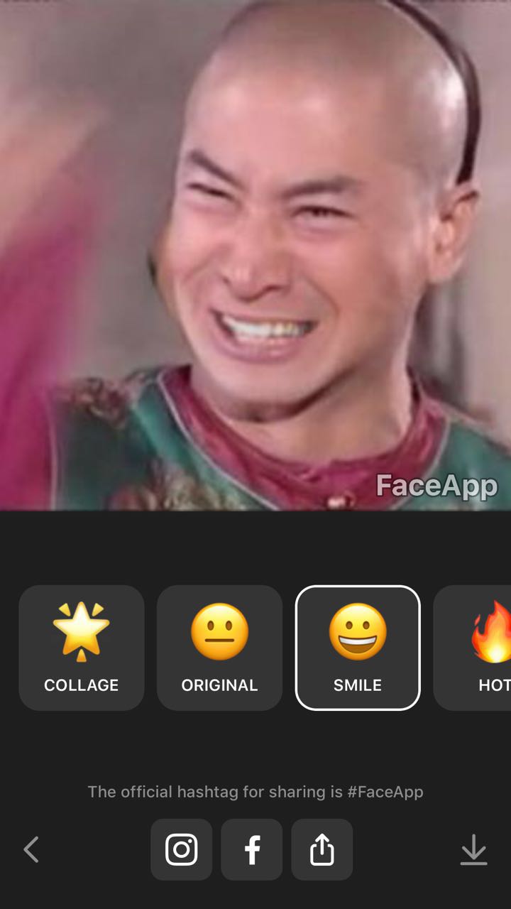 自然美颜照相app,照相面瘫