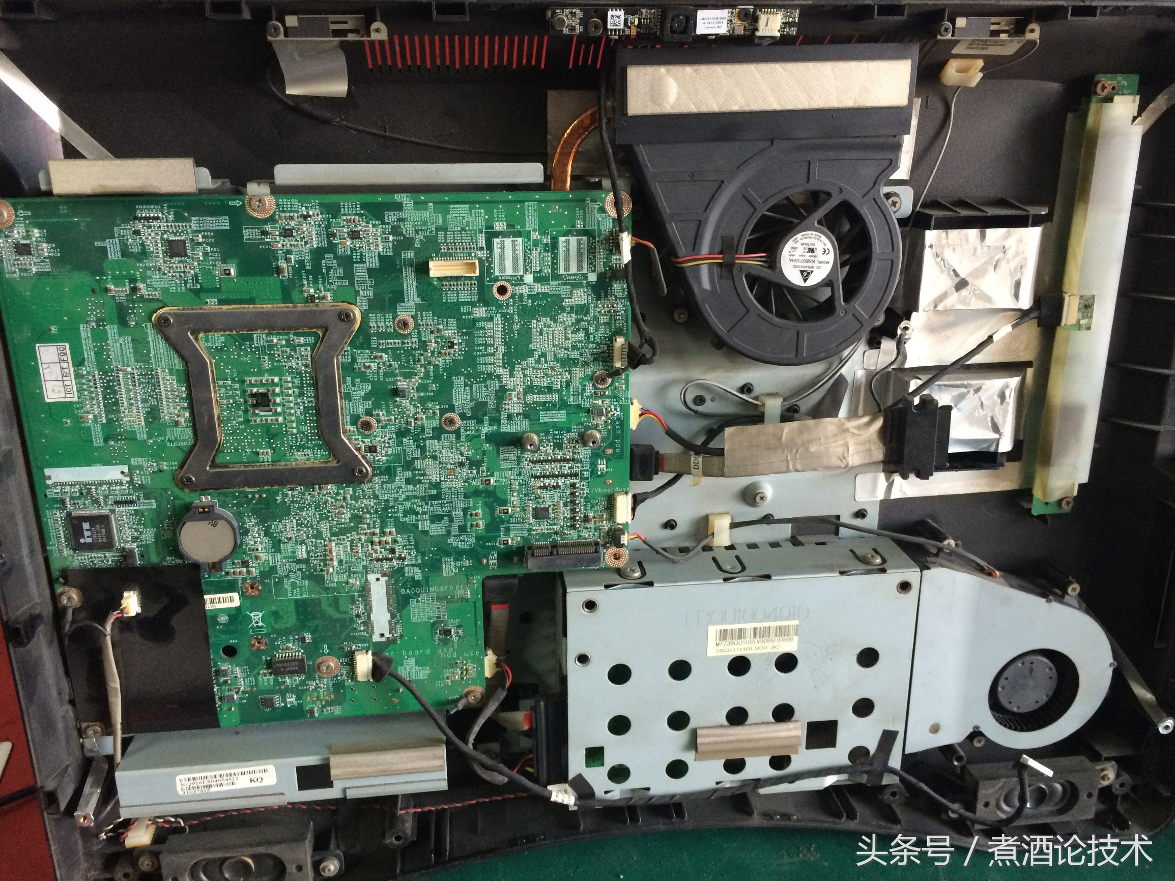 联想一体机b505拆机除尘,联想g580拆机除尘视频