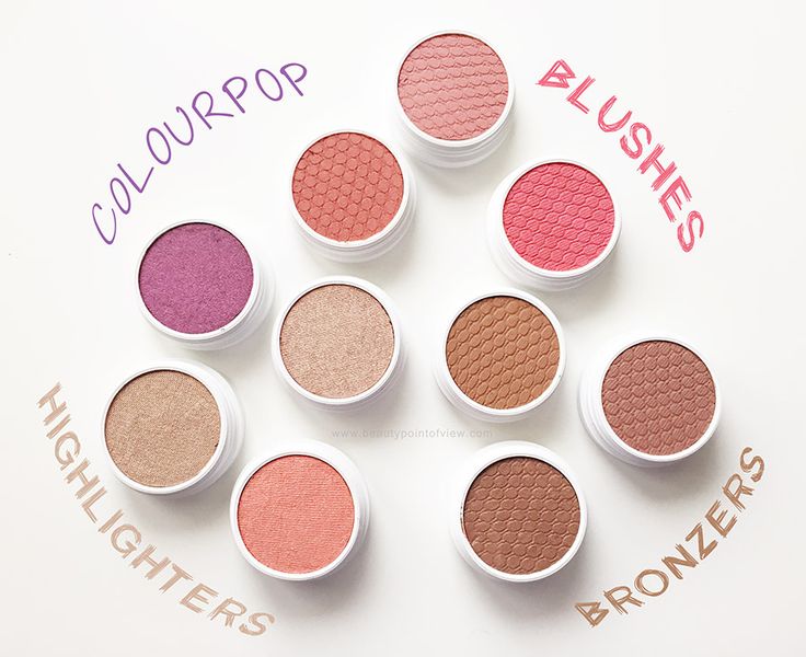 colourpop值得入手眼影盘,colourpop适合黄皮的高光