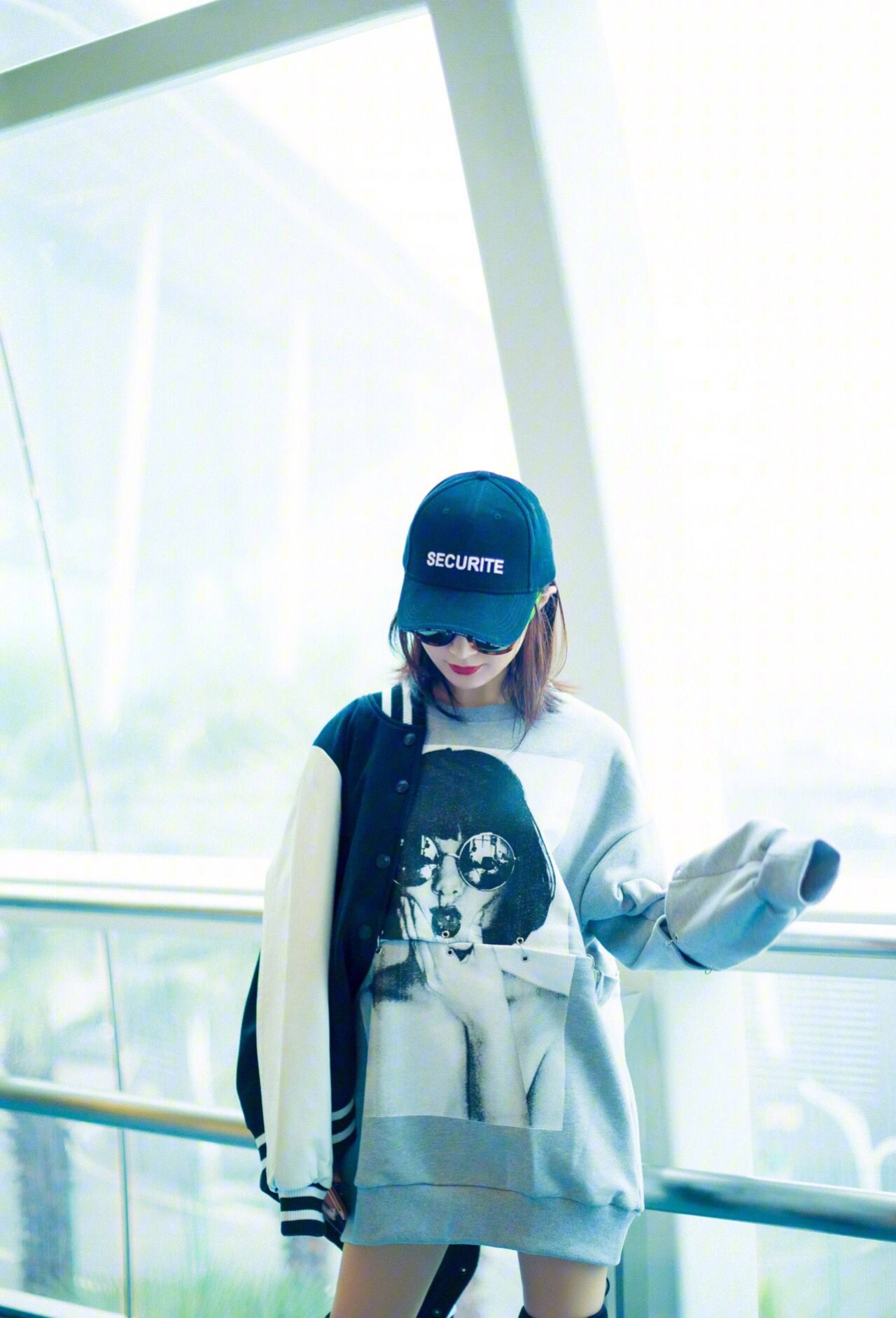 舒畅穿搭风格,舒畅直播学院风穿搭