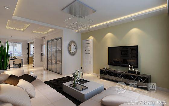 沈阳龙湖双珑原著装修效果图,龙湖126平米样板间效果图