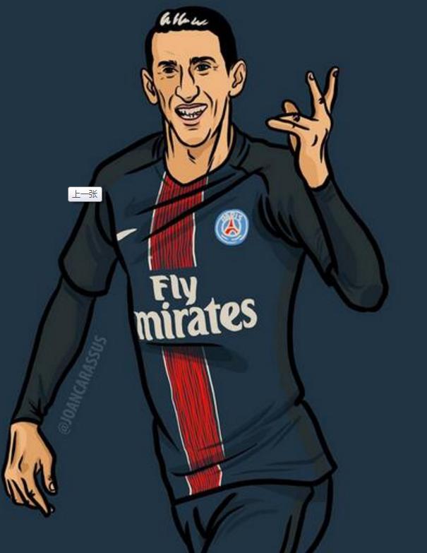 足球插画球星,足球明星插画手绘