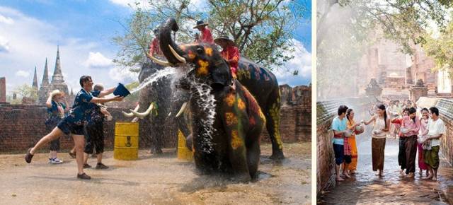 泰国清迈旅游六天四夜,泰国泼水节曼谷和清迈哪里更好玩