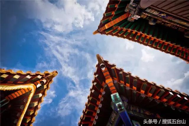 五台山逆朝台徒步照片,去五台山拍照片姿势