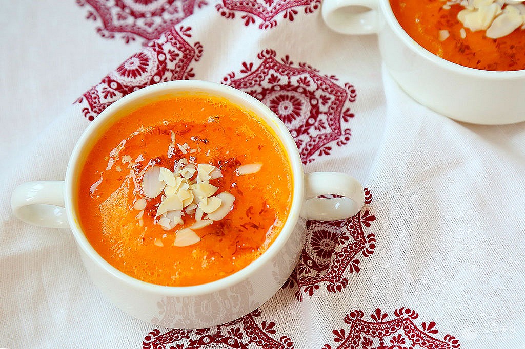 南瓜羹的家常做法豆浆机版,豆浆机打南瓜羹不用小米