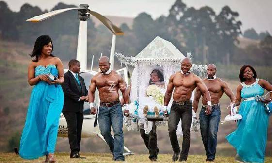 非洲现在怎么结婚?狂拽酷炫的婚礼现场给你看~