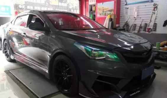 现代名图包围改装套件,现代名图改装大排量发动机