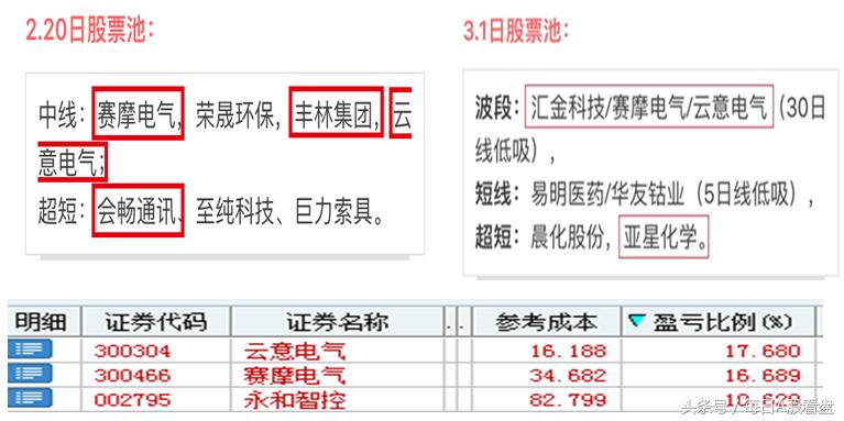 明日强势股票池,中线股票池哪个股好
