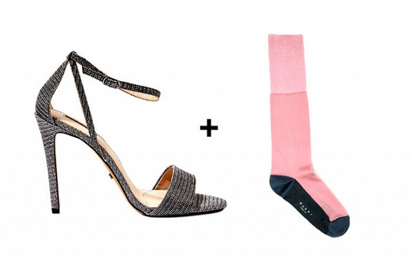 袜子配高跟鞋太时髦了,高跟鞋配什么袜子穿