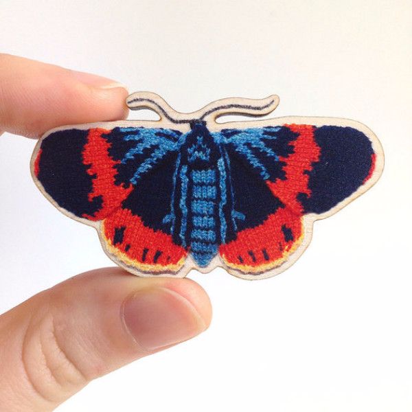 你以为飞蛾都是灰蒙蒙的吗？她用毛线再造灭绝飞蛾惊艳所有人！