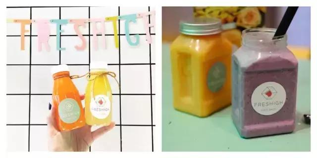 瓶瓶罐罐已经没法满足我了，快带我去喝果汁！要求：颜好味道棒！