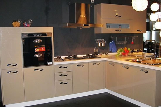 大信整体橱柜新中式装修,大信中式风格厨房