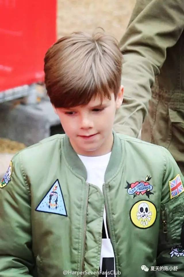 贝克汉姆的经典发型,贝克汉姆三个儿子颜值