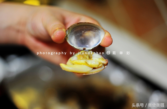 黄蚬子正确吃法,原汁原味黄蚬子教程