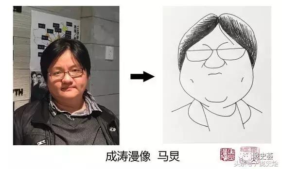 简笔漫像，如何才能惟妙惟肖，著名漫画家马炅，一语道破其中玄妙