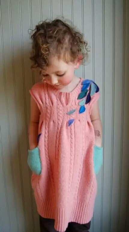 旧毛衣怎么废物利用不缝针,旧毛衣拆了怎么废物利用